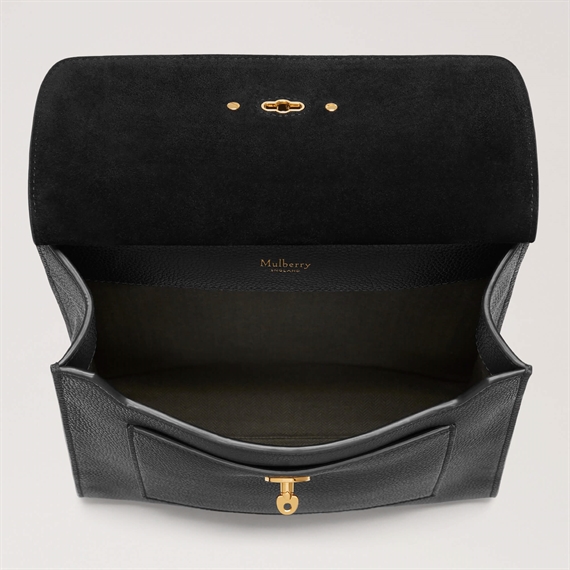 Mulberry Antony Black Classic Grain